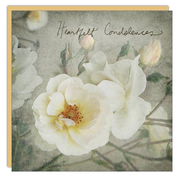 Cedar Mountain Studios - Wholesale Sympathy Card - Stationery - Card - Art Card - Heartfelt Condolences0