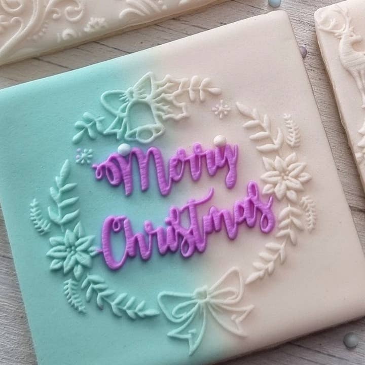 Fondant-Prägung für Weihnachtskekse für den Großhandel von Make and Fun