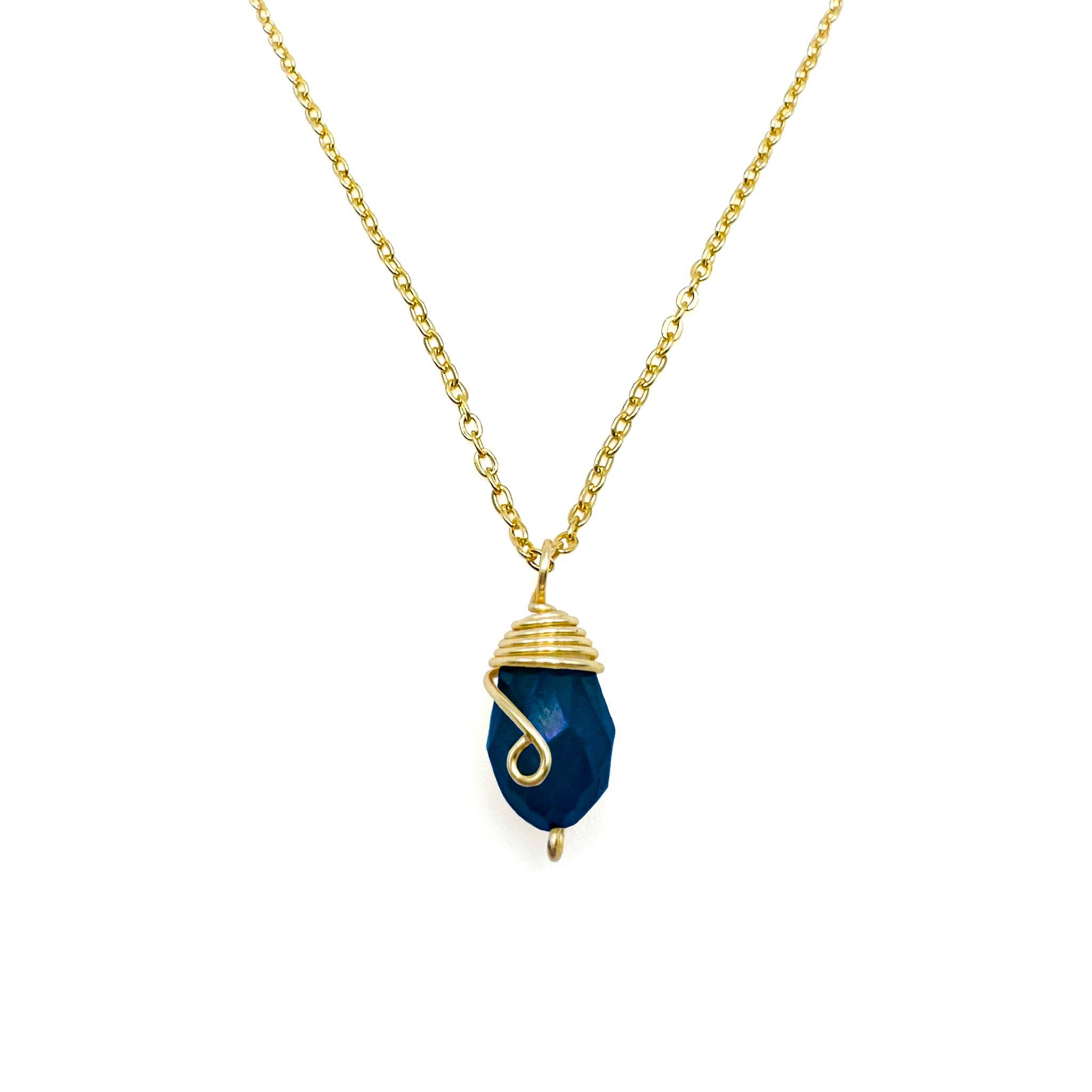 Alegria Accessories Inc. - Wholesale Pendant/Charm Necklace - Gold Birthstone necklace8