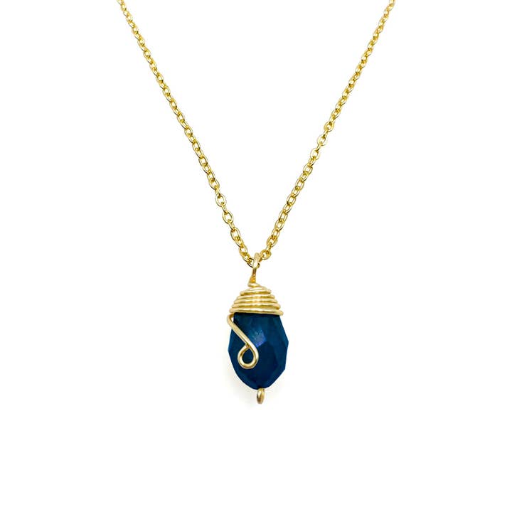 Alegria Accessories Inc. - Wholesale Pendant/Charm Necklace - Gold Birthstone necklace8
