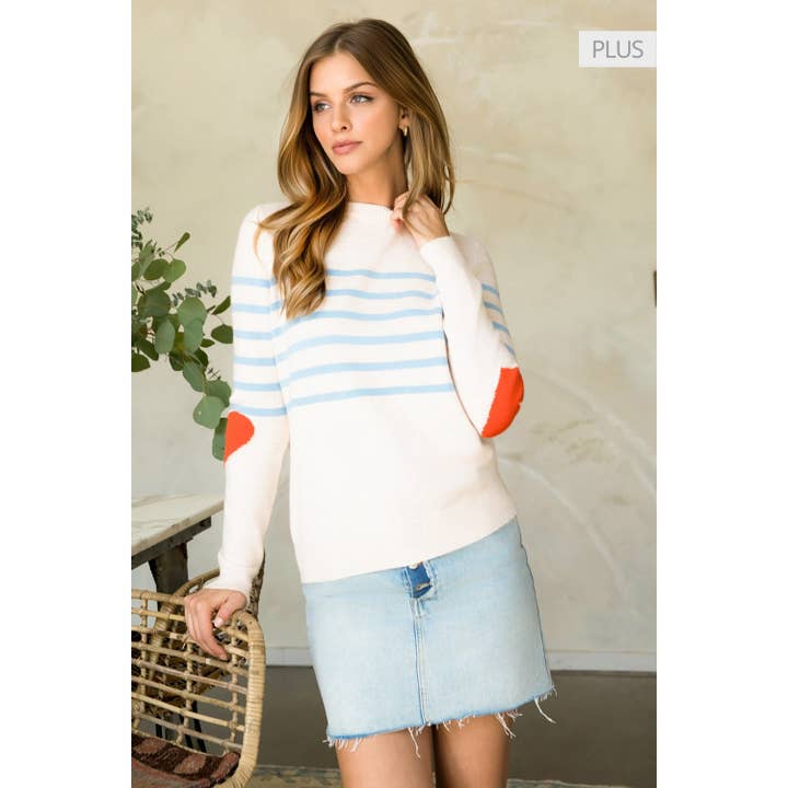 /Size XL/ Stripe Sweater for wholesale by THML