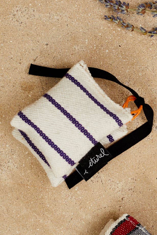 Eturel Madrid - Wholesale Sachet - Lavender canvas bags3