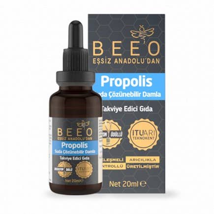 Bee'O | Gouttes de Propolis Soluble dans l'Eau pour la vente par Aladdin