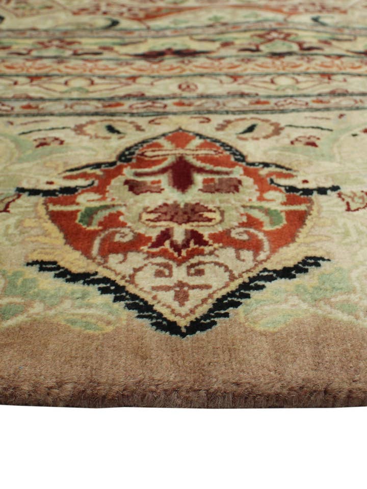 Wali Paracha Beige/Ruggine Tappeto, 9'0" x 12'0" per la vendita all'ingrosso da parte di Noori Rug