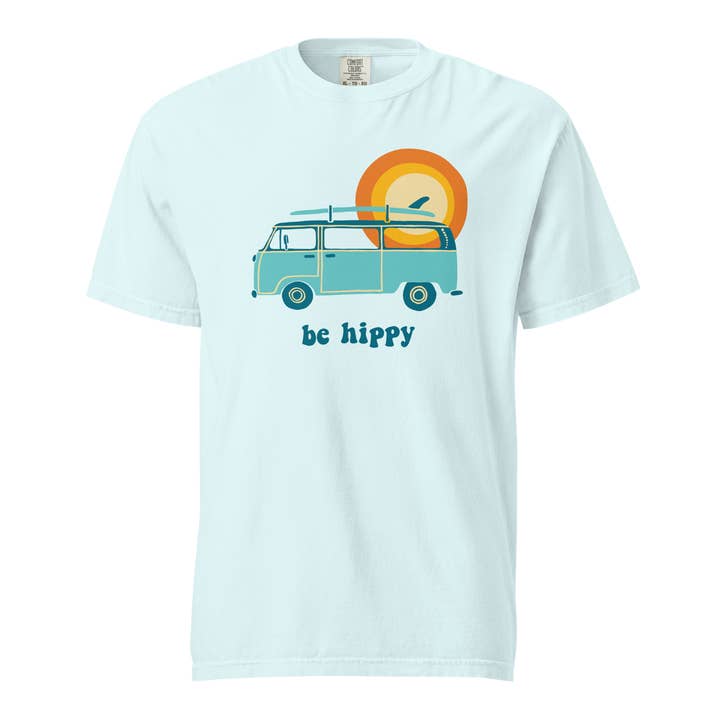 Camiseta Catch A Wave Bus por atacado de Be Hippy, LLC