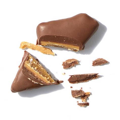Peanut Butter Toffee w/ Milk Chocoalte for wholesale by Terry's Toffee