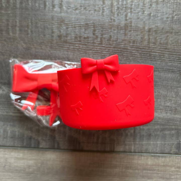 JILLIAN INK LLC - Wholesale Drinking Straw - Silicone Bow Straw Topper with Matching Tumbler Boot