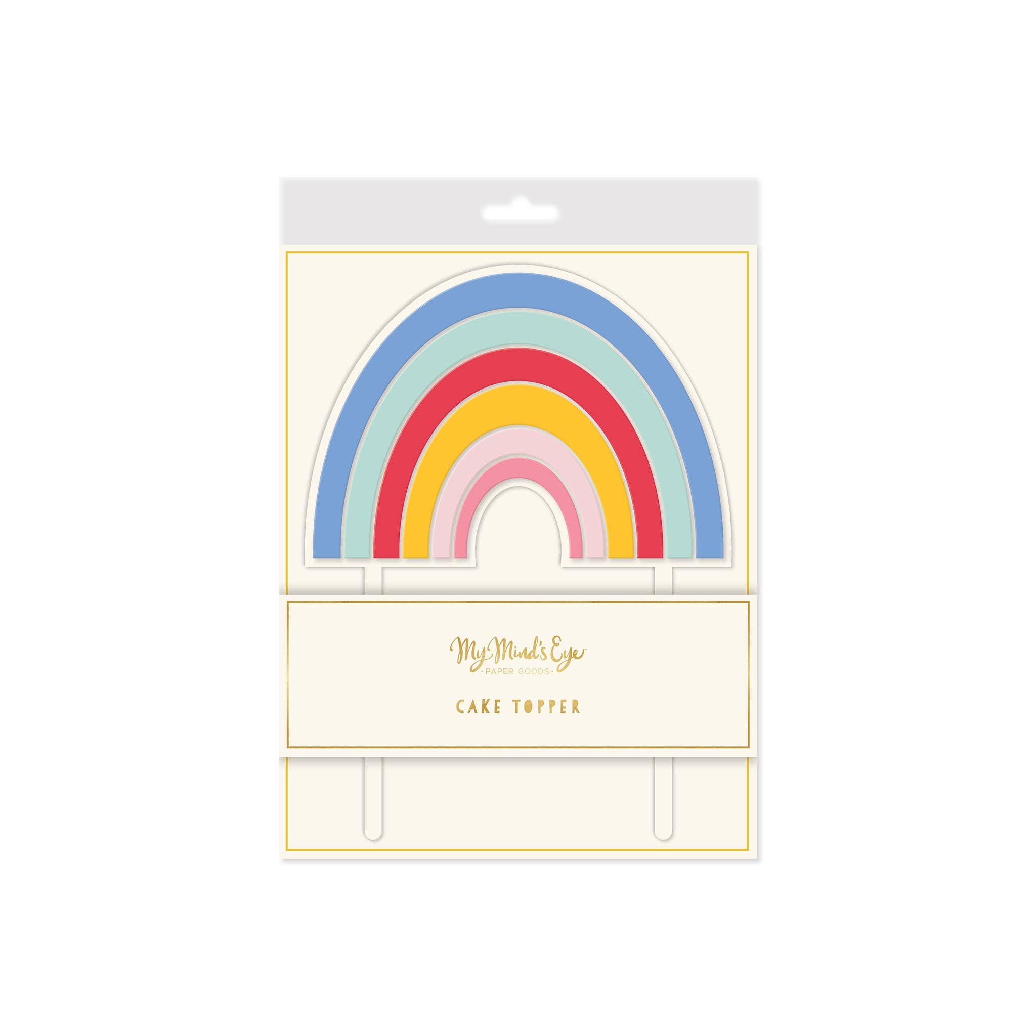 My Mind’s Eye - Wholesale Cake/Cupcake Topper - MAG727 - Magical Rainbow Cake Topper