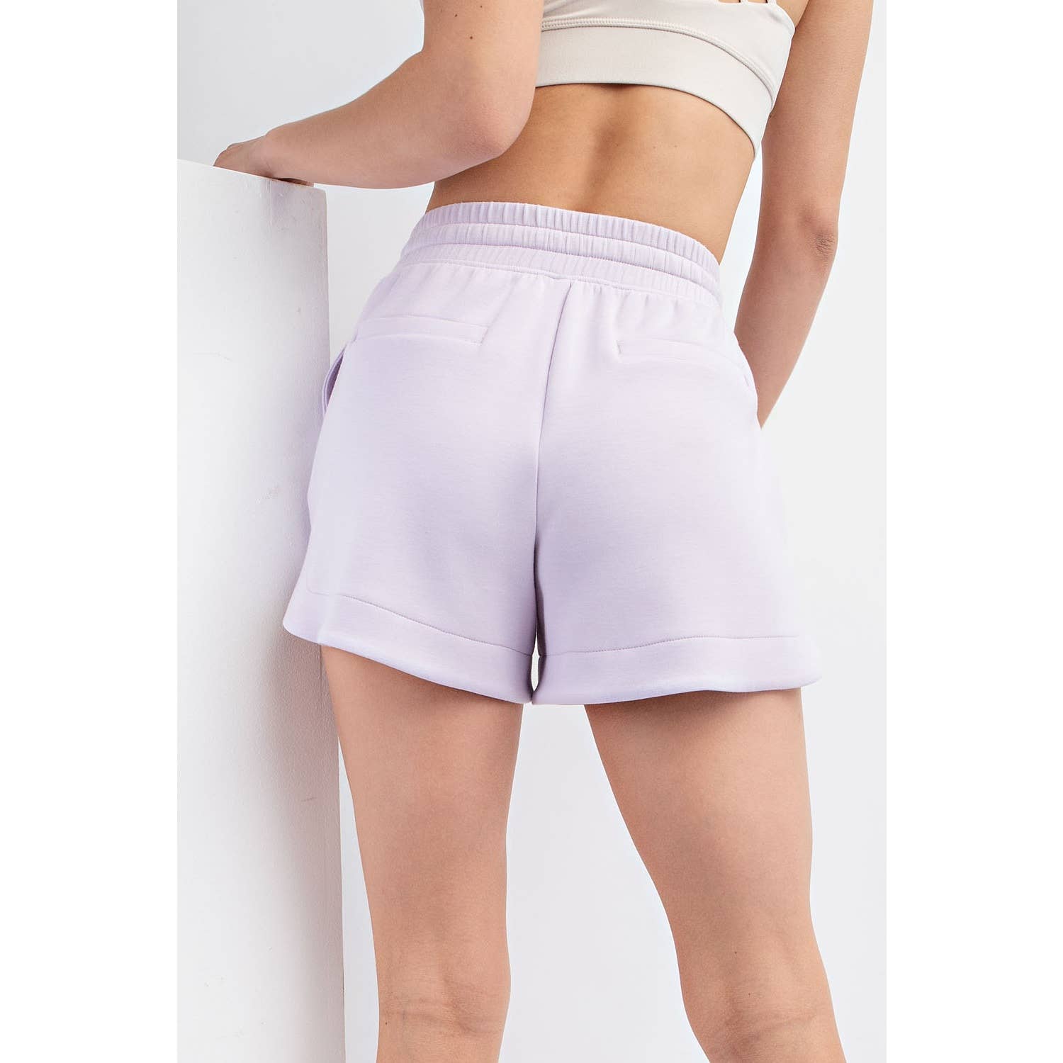 Rae Mode - Wholesale Athletic Shorts - Women's - MODAL SCUBA SHORT PANTS21
