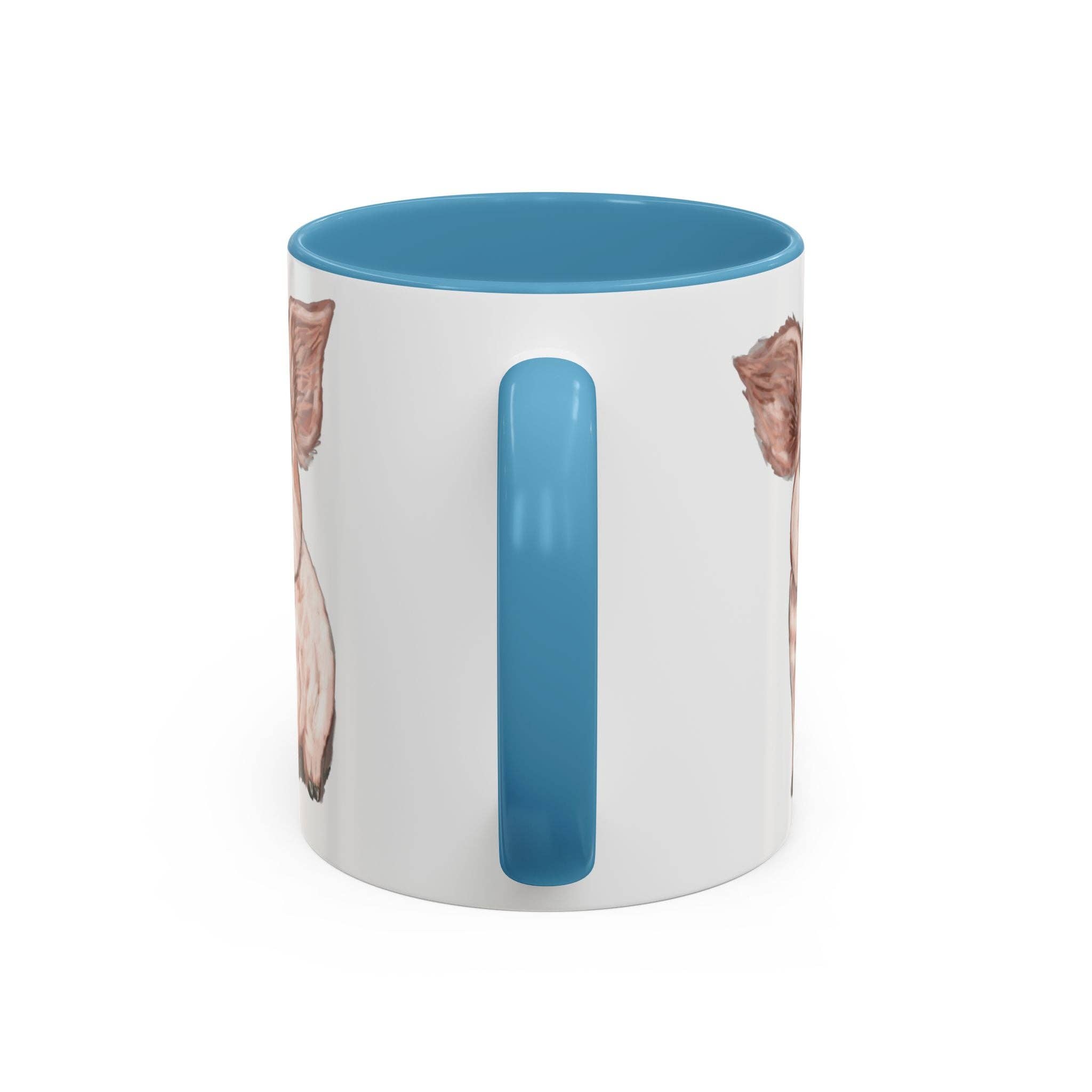 Blue Cava - Wholesale Coffee Mug - Adorable Piglet Two Tone Ceramic Mug - 11 oz & 15 oz32