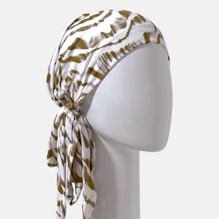 Women Chemo Headscarf. One size. Brazil Ivory for wholesale by Sibelle