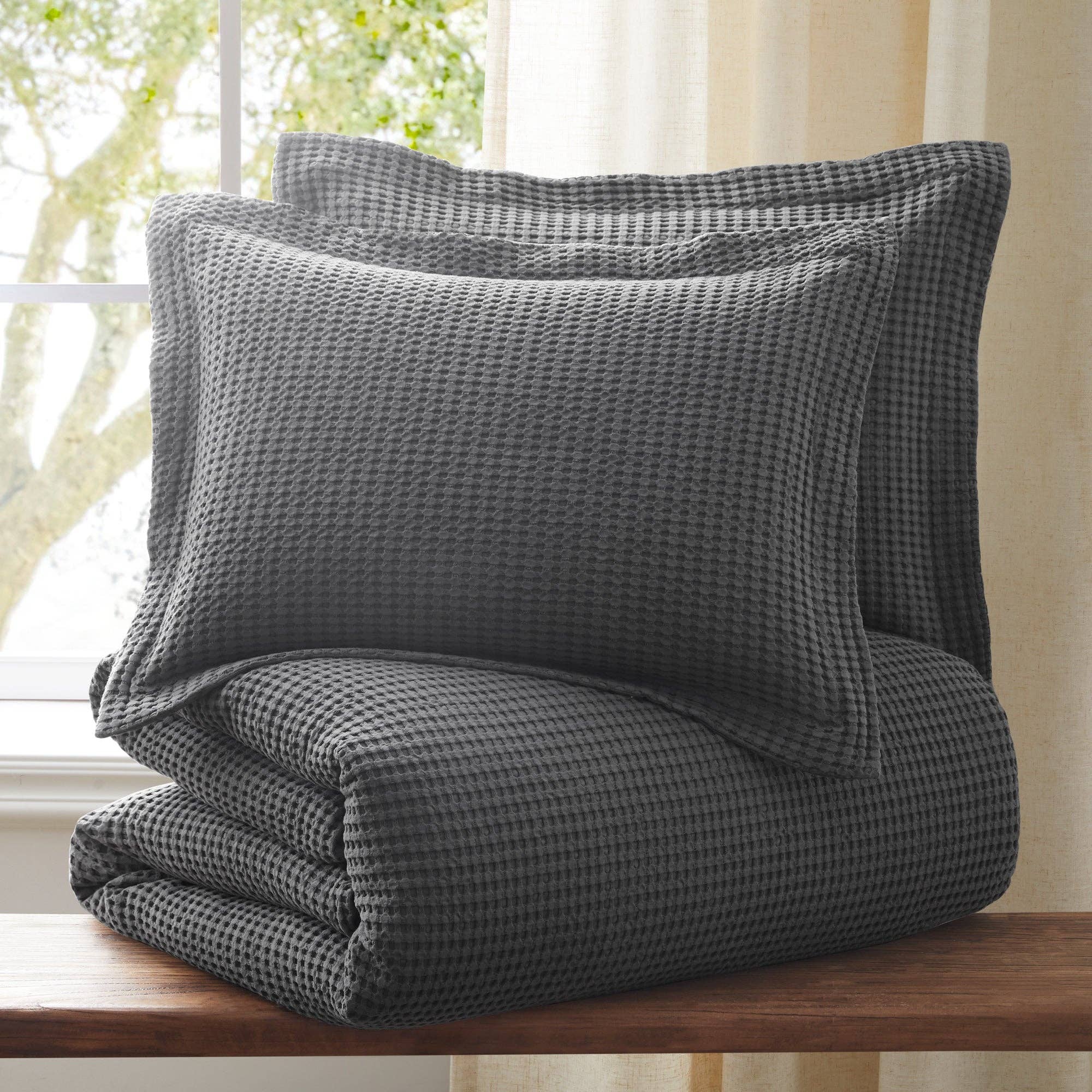 Levtex Home - Wholesale Bedding Set - Mills Waffle Duvet Set29