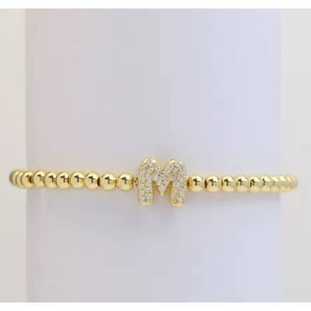 Malibu Sugar – Conjunto de joias por atacado – Pulseiras com Contas Douradas com Iniciais Perfeitas para o Natal!!10