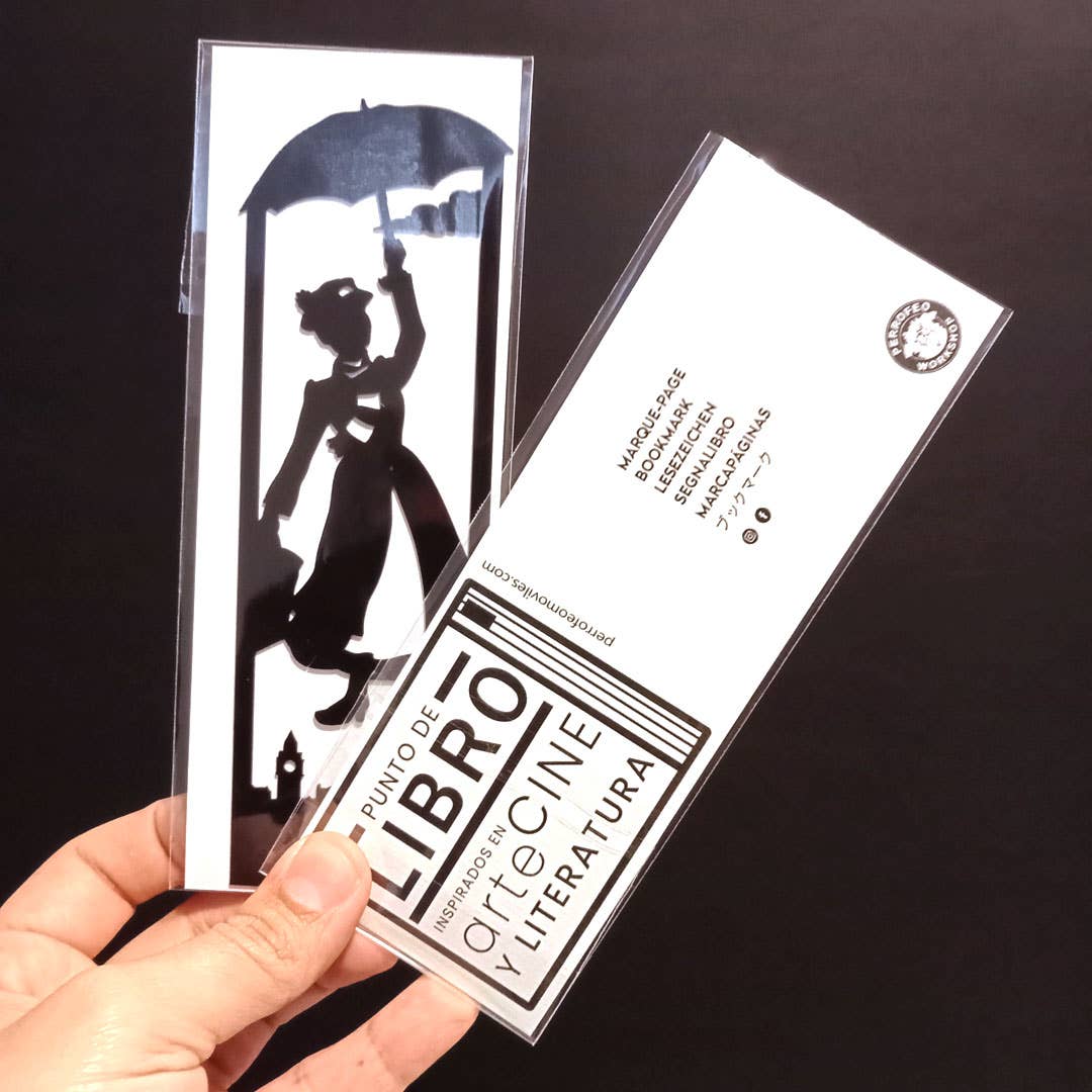 Perro Feo Workshop - Wholesale Bookmark - Mary Poppins Laser-Cut Bookmark1