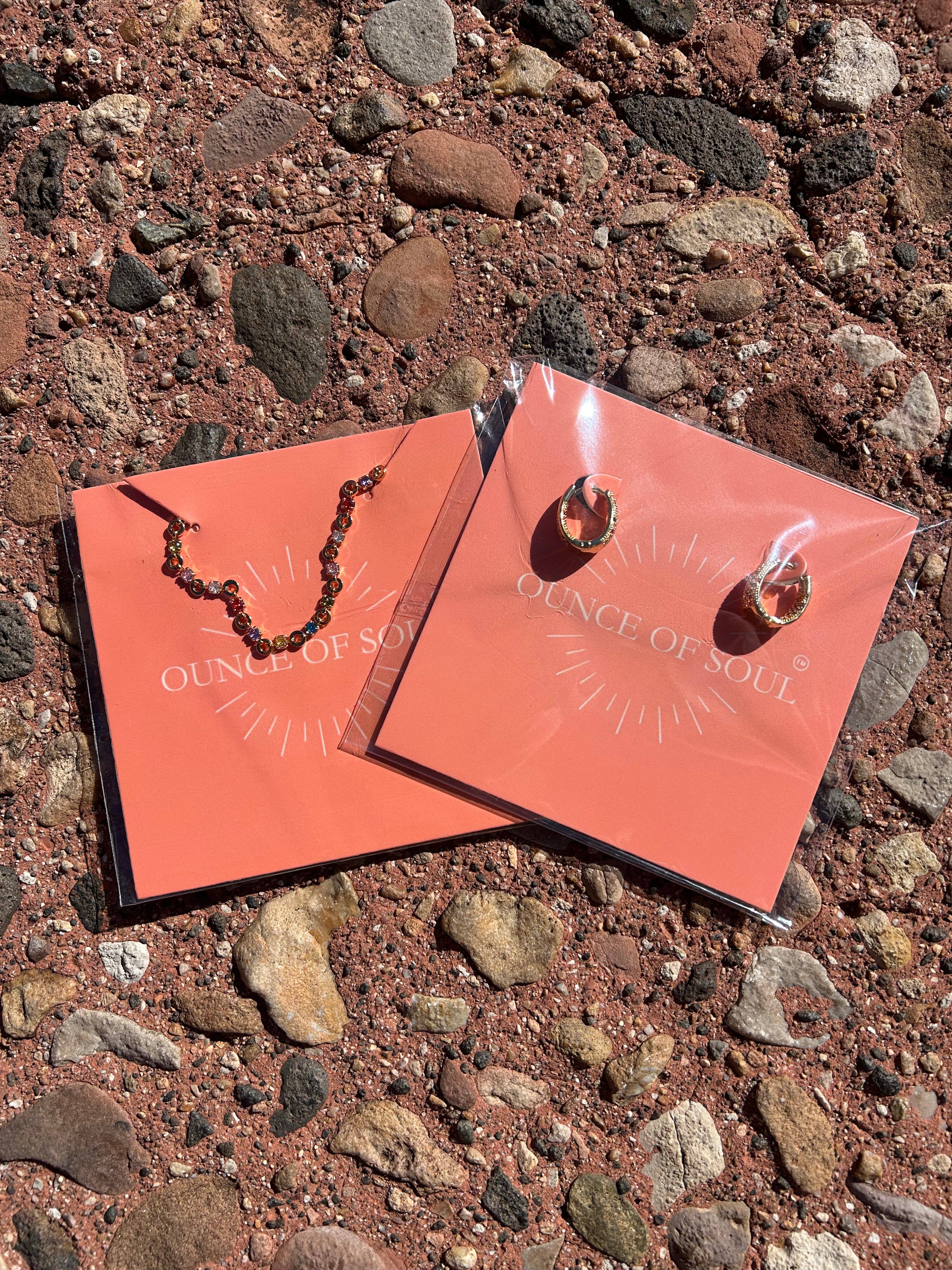 Ounce of Soul - Wholesale Huggie Earrings - Jewel Huggie Earrings1