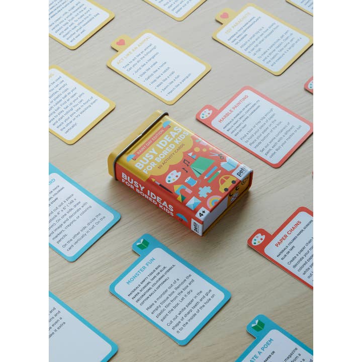 Chronicle Books - Wholesale Learning Cards - Kids & Baby - Busy Ideas for Bored Kids: Rainy Day Edition1