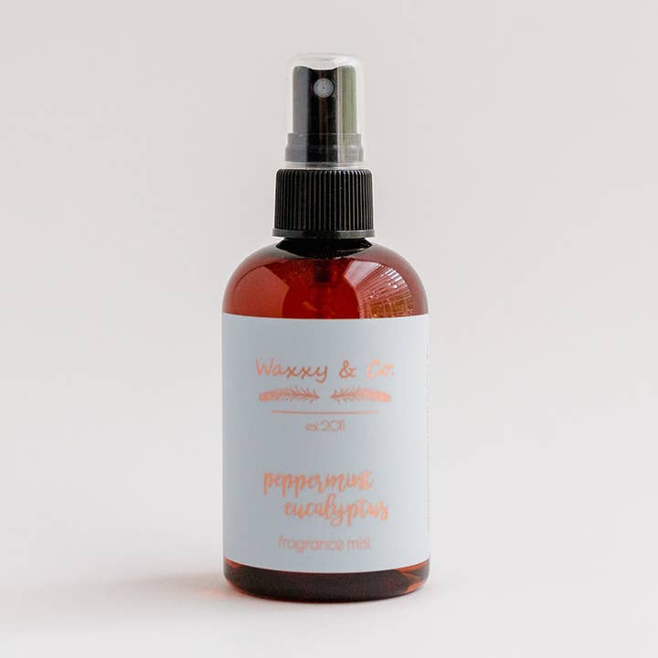 PEPPERMINT EUCALYPTUS FRAGRANCE MIST for wholesale by Waxxy & Co.