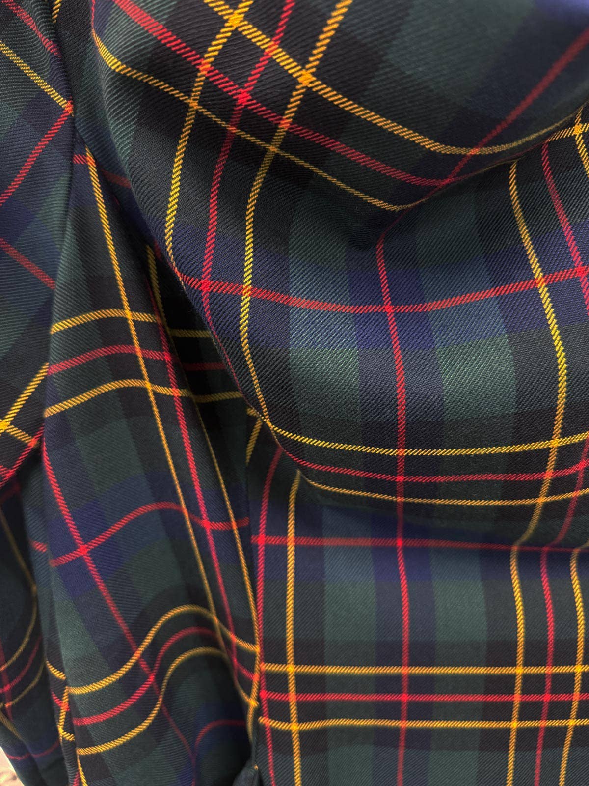 Groen Geruite Winterjurk Casablanca voor groothandel op Faire9