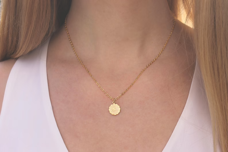 Vintage Acorn - Wholesale Pendant/Charm Necklace - Zodiac - Virgo Necklace2