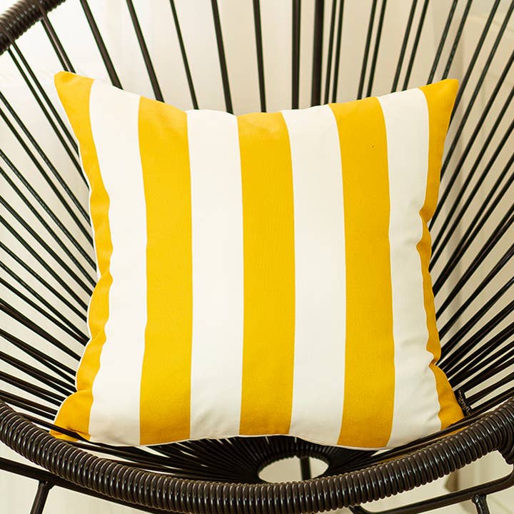 MIKE & Co. NEW YORK - Wholesale Throw Pillow Cover - Geometric Stripes Square 18" Throw Pillow Cover0