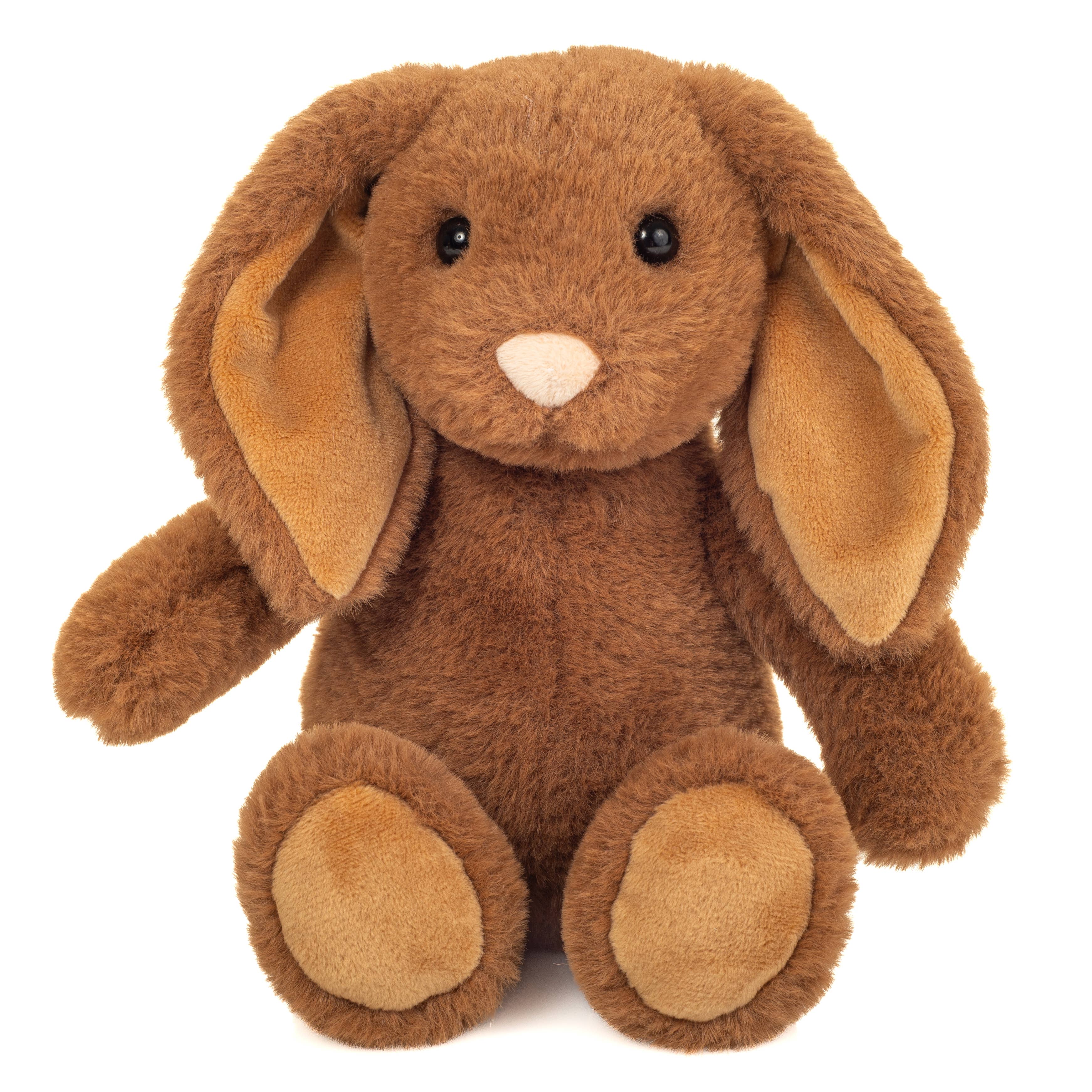 Teddy Hermann – Peluche - Crianças e bebés por atacado – Coelhinho Cara castanho-escuro 25 cm - Peluche - Brinquedo de pelúcia0
