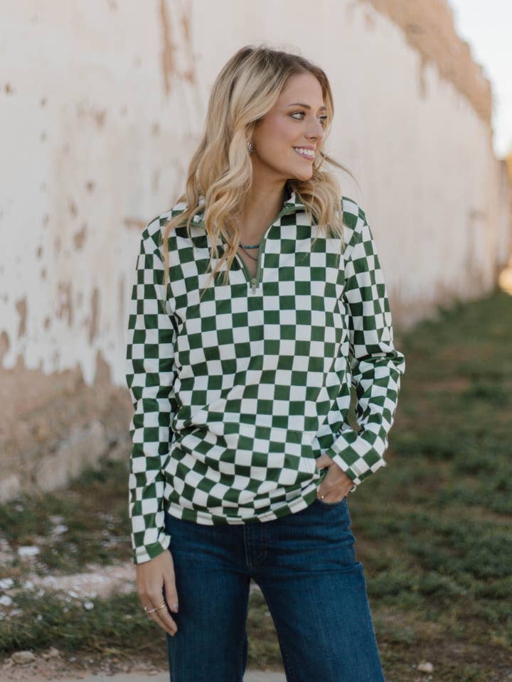 Sterling Kreek - Wholesale Sweatshirt - Women's - Pep Rally Pullover - Green3