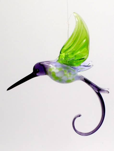 Kolibrie Peggy voor wholesale door WGK Glass Art Inc