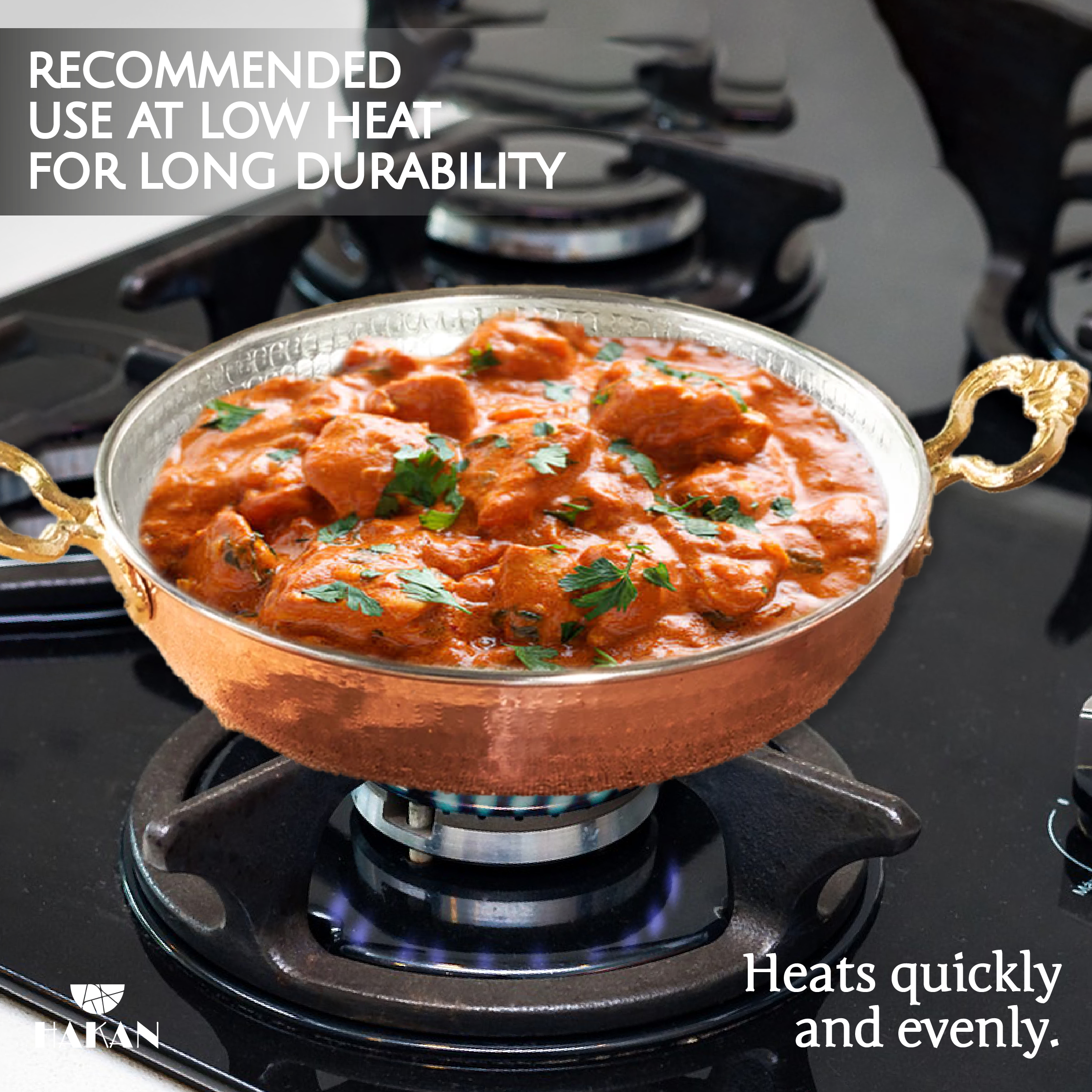 Hakan – Frigideira por atacado – Frigideira de Cobre Artesanal Hakan para Ovos, Pequena17