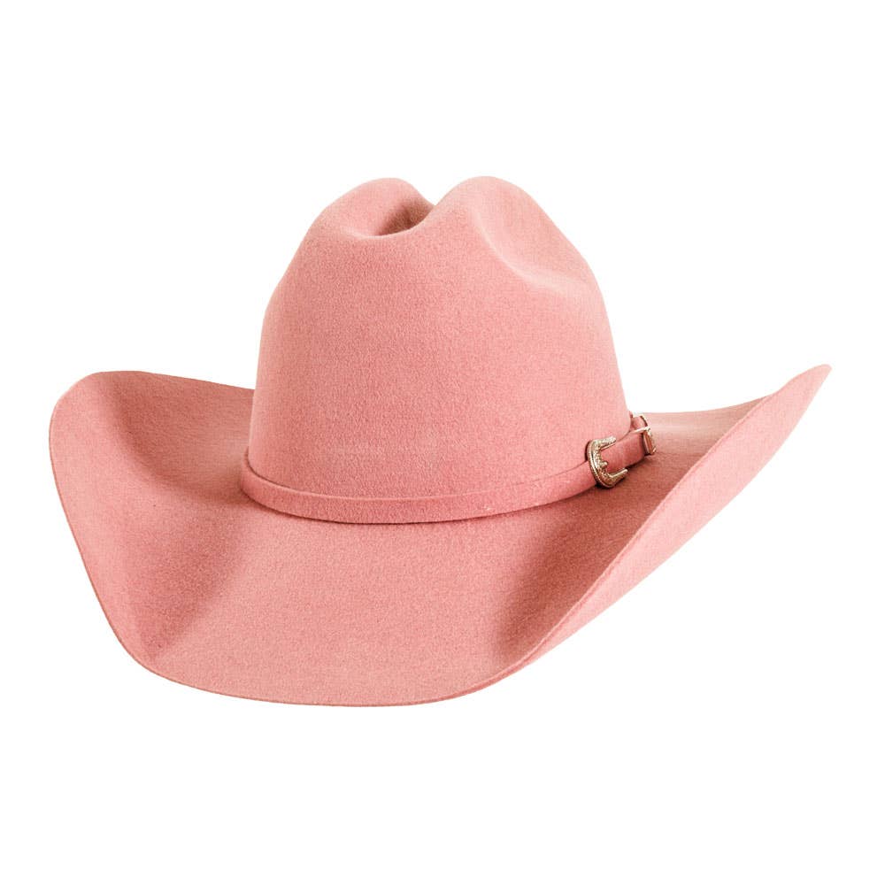 American Hat Makers - Wholesale Cowboyhoed - Uniseks - 100% wollen vilten western cowboyhoed - Style Cattleman27