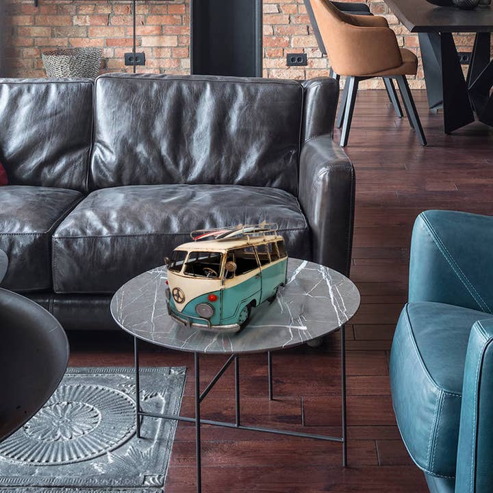 Peterson Housewares & Artwares - Wholesale Decorative Tabletop Object - Oversized Vintage VW Bus Metal Model7