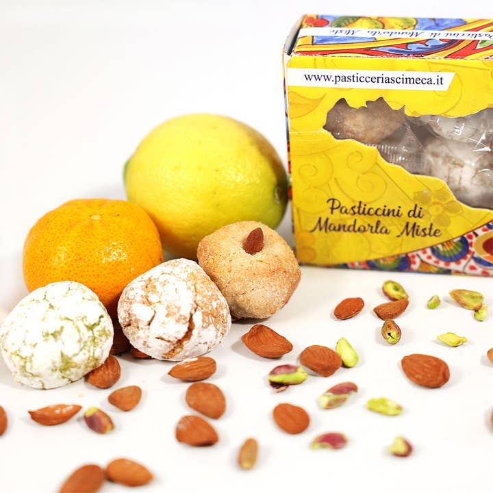 Emporio Sicilia - Wholesale Cookie - Mixed Almond Pastries 500g - F.lli Scimeca Pasticceria1