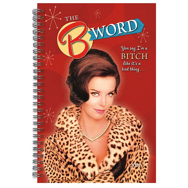 The B Word 2026 Weekly Planner for wholesale by Sellers Publishing