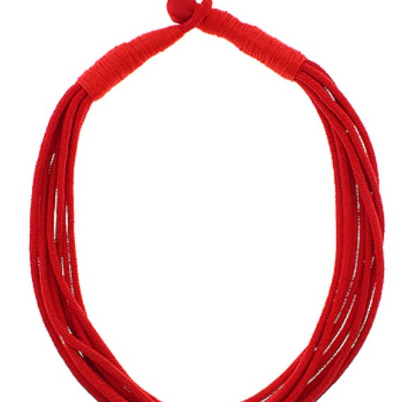 Grace Ann Designs - Wholesale Woven Necklace - Multi Rope Necklace (Several Colors!)0