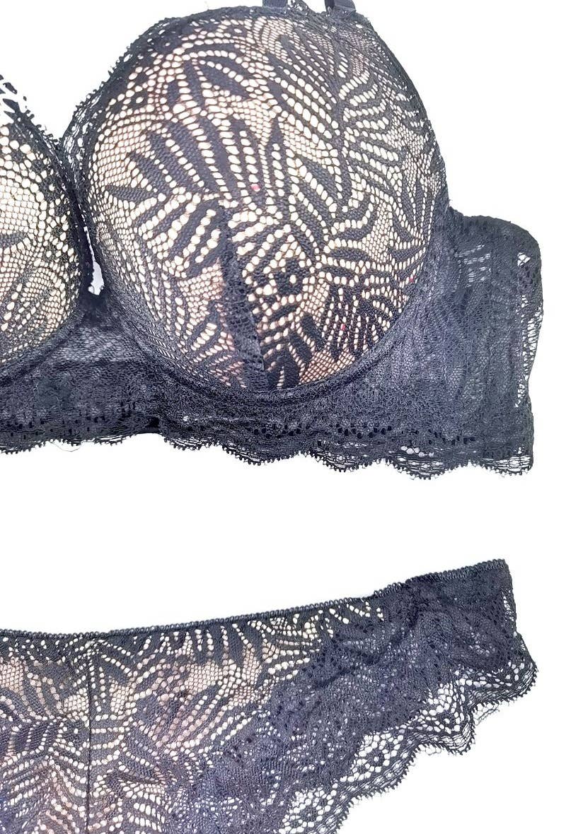 Belle Com'Elle – wholesale Lingerie Set – women's – Bra & String Set with frame/JN7201B12