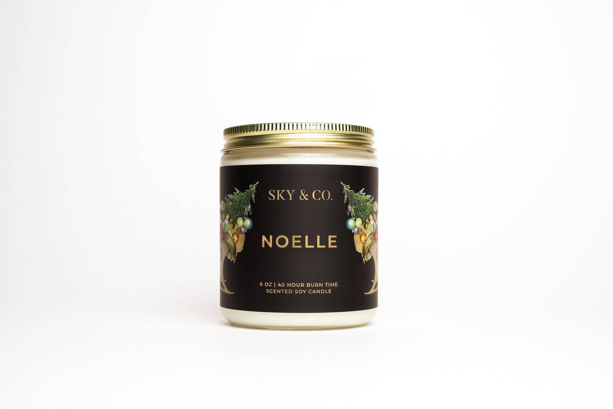 Sky and Company - Wholesale Jar/Filled Candle - Noelle - Soy Candle0