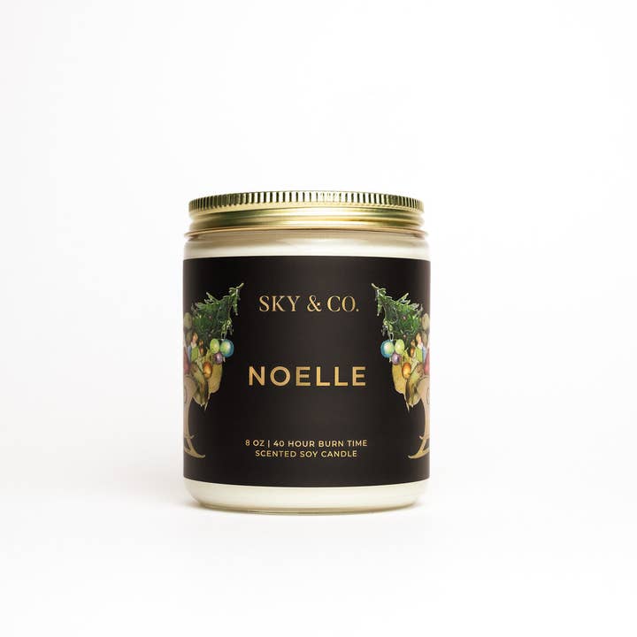 Sky and Company - Wholesale Jar/Filled Candle - Noelle - Soy Candle