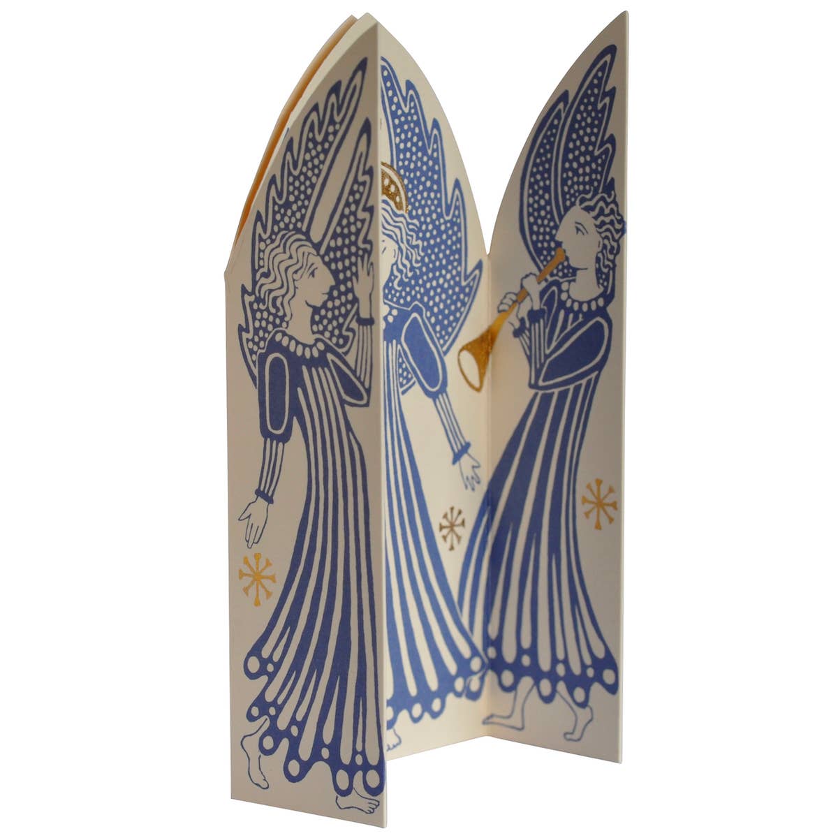 Cambridge Imprint - Wholesale Christmas Card - Extra Special Choir of Angels Triptych Card3