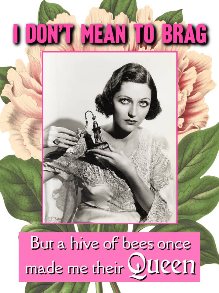 Queen Bee - Fridge Magnet for wholesale by Ümlaut Brooklyn