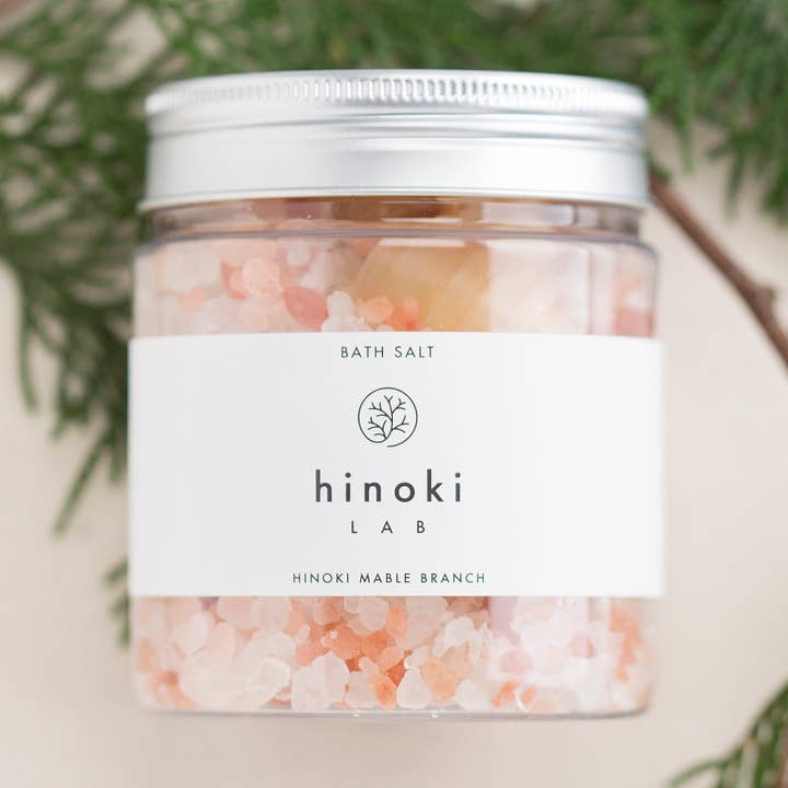 hinoki LAB Bath Salt Marble Branch 300g for wholesale by hinoki LAB