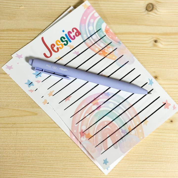Bloco de notas arco-íris personalizado por atacado de Mapp Designs Stationery