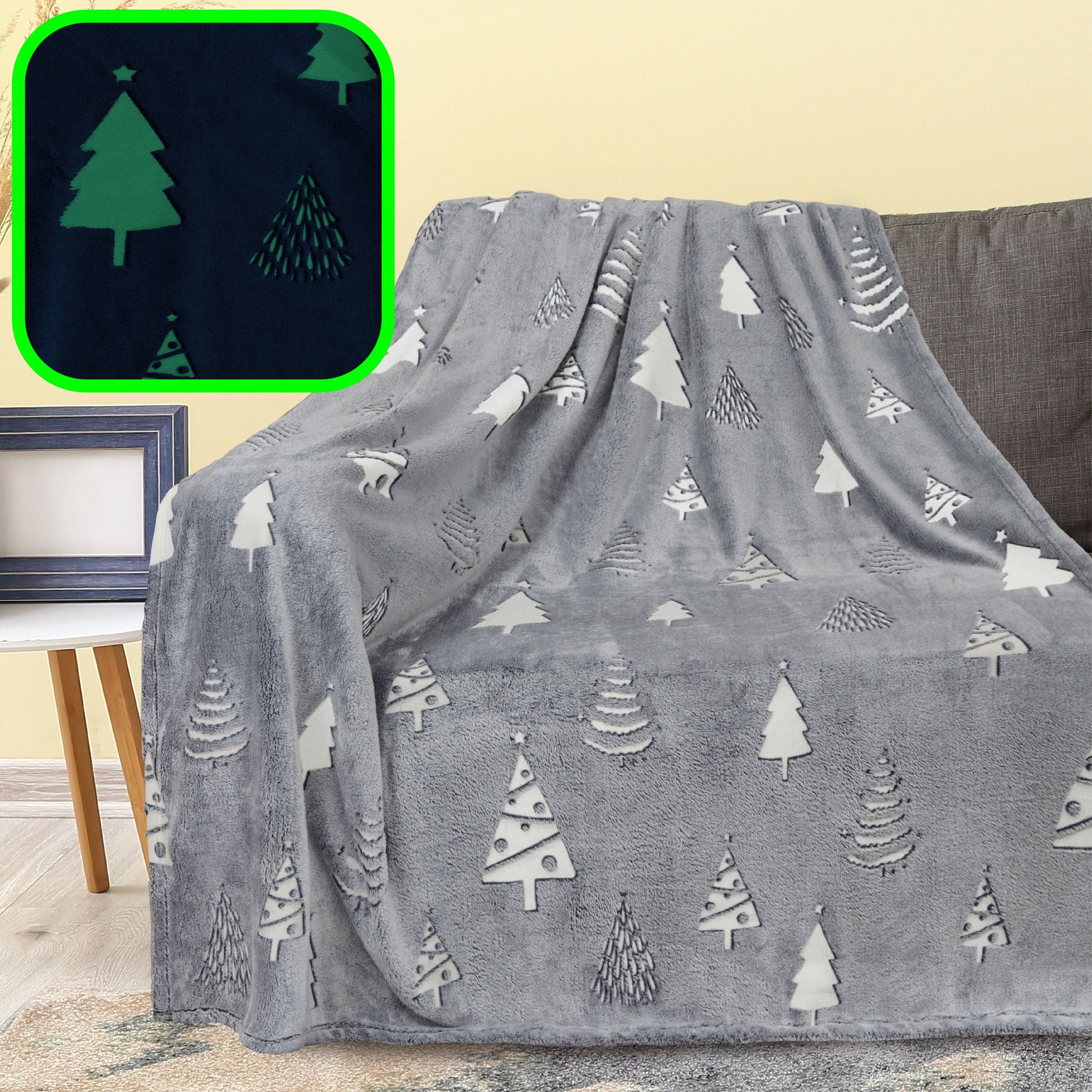 Pavilia – wholesale Throw blanket – Glow In The Dark Fleece Throw Blanket8