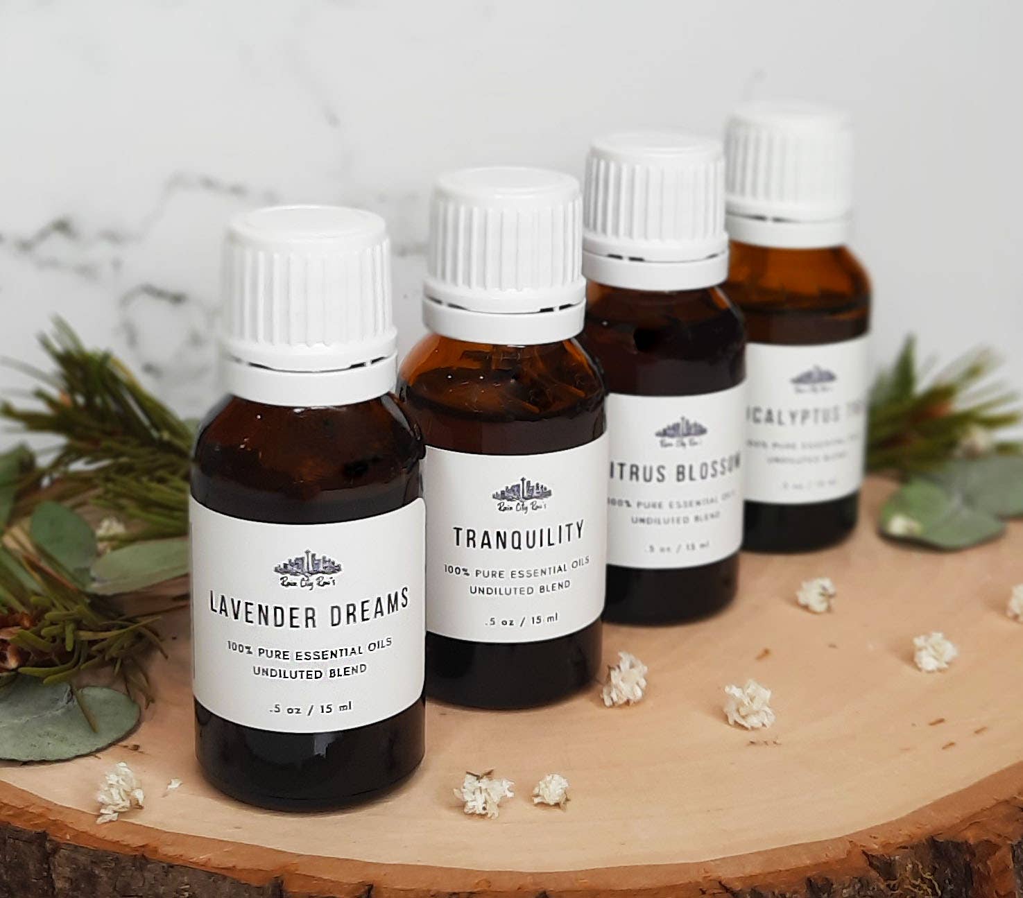 Rain City Rae's - Wholesale Essential Oil - Undiluted Pure Essential Oil Blends 15 ml / .5 oz + Dropper13