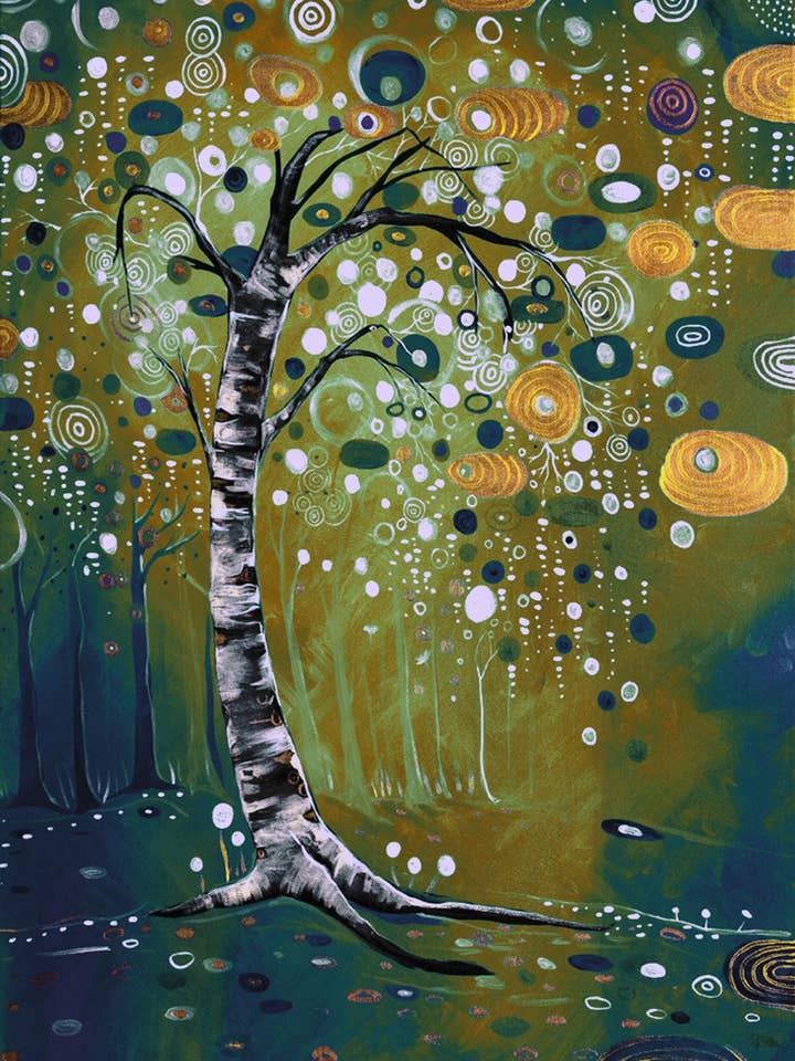 WINTER TREE OF GREEN for wholesale by Sevigny Studio