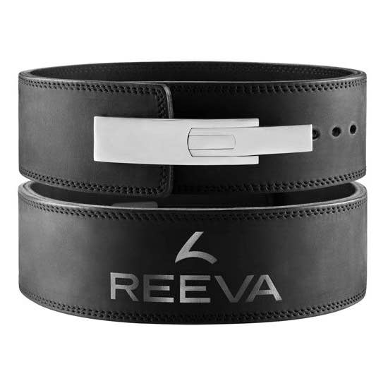 Nubik Leather Lifting Belt w/ Stainless Steel Buckle (13MM) for wholesale by Reeva Europe