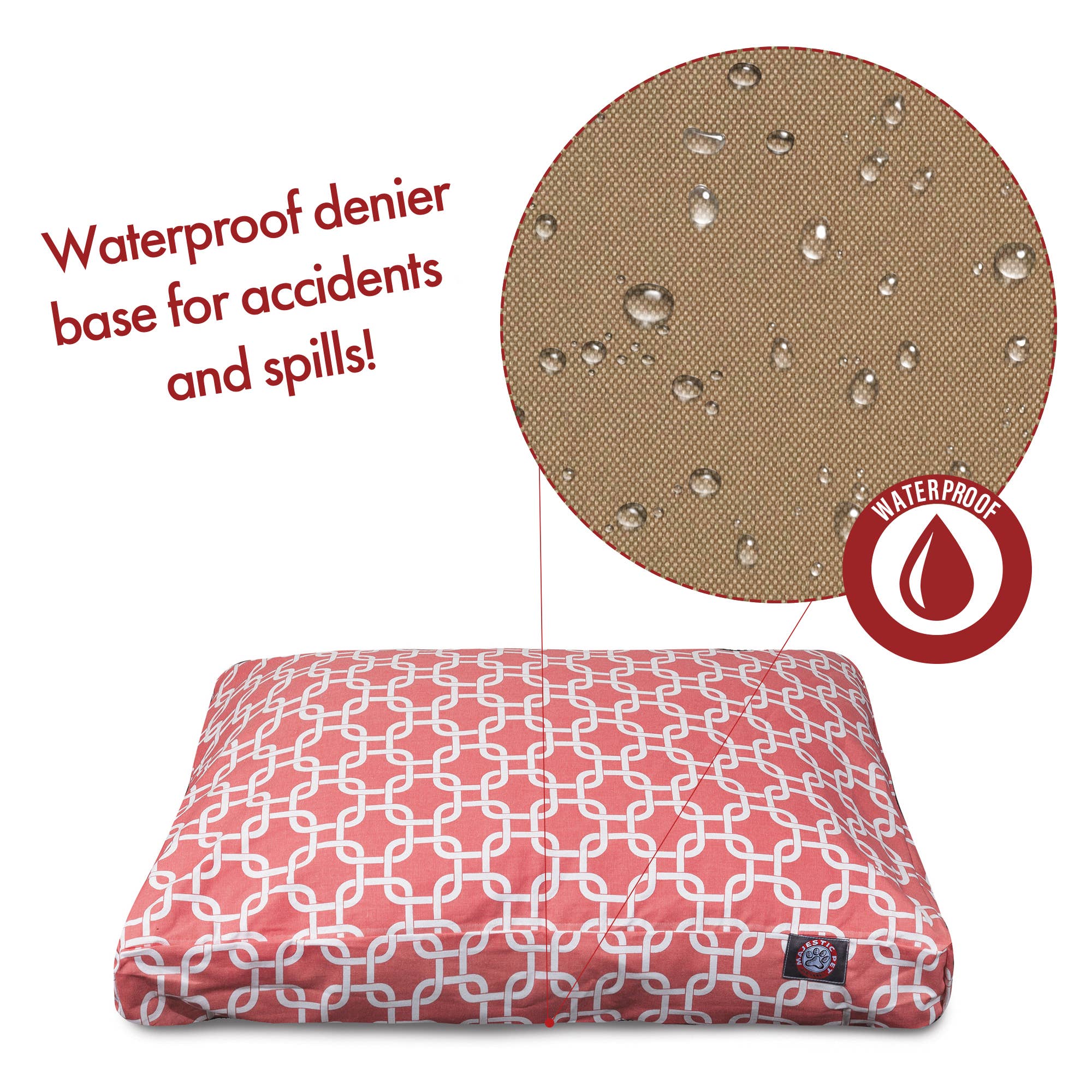 Majestic Pet Products - Vente Panier – chien - Lit pour chien Links Rectangle35