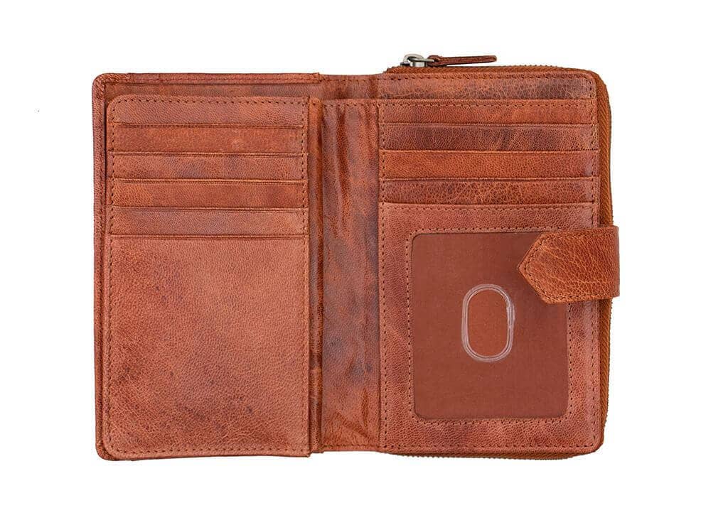 PRIMEHIDE - Wholesale Wallet - Women's - Arizona Leather Bifold Purse - 360226