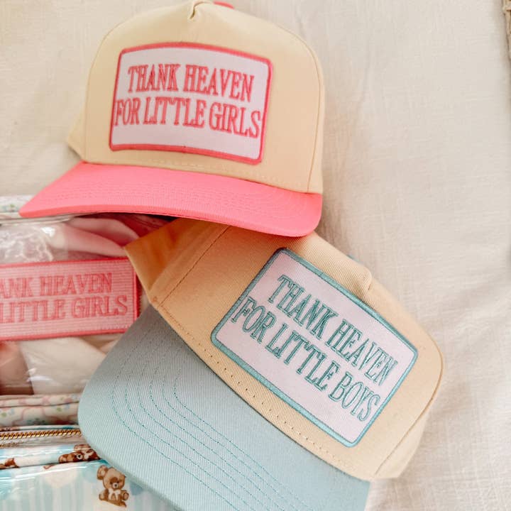 KENZKUSTOMZ - Wholesale Trucker Hat - Women's - Thank Heaven - Vintage Trucker Hat