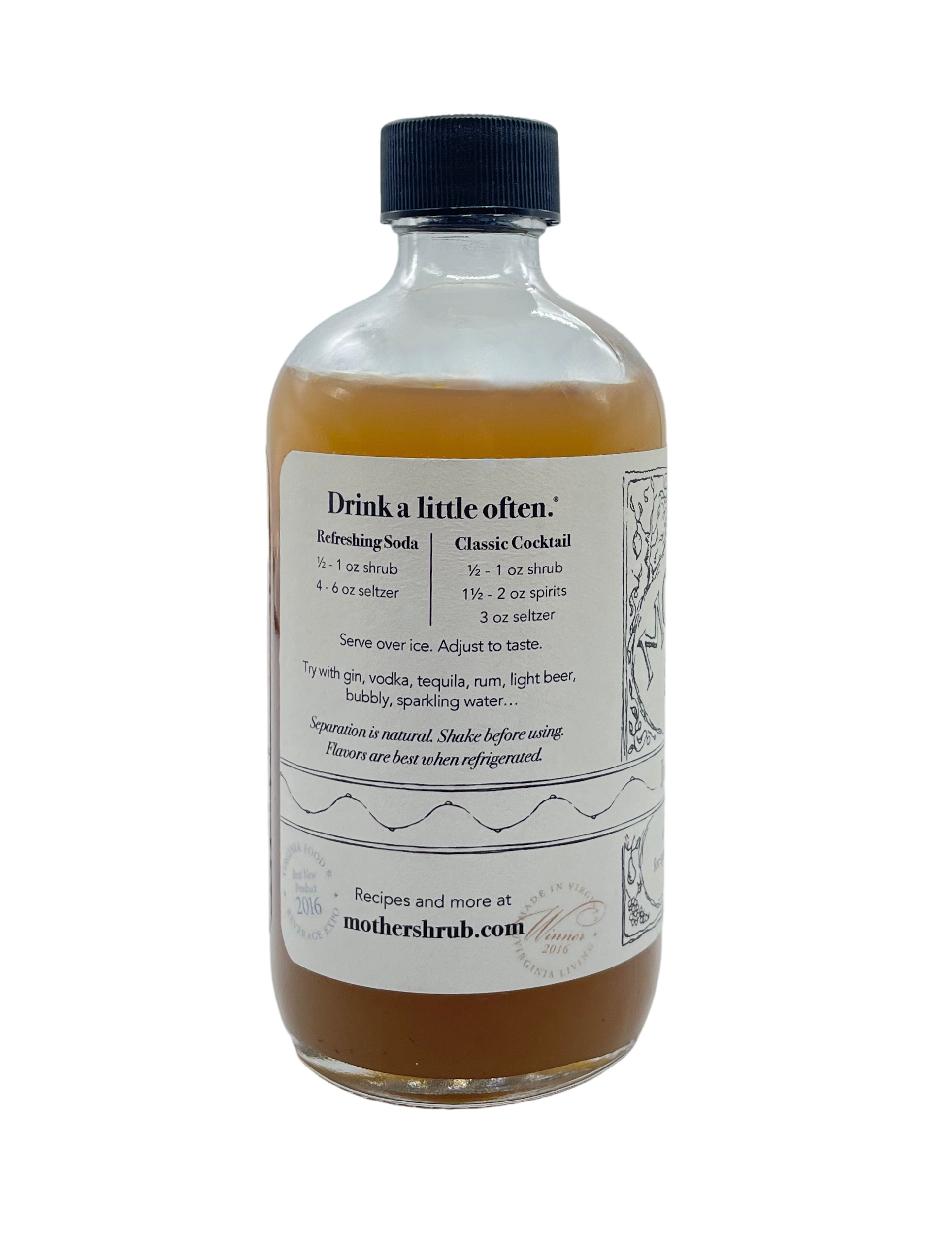 MOTHER shrub - Wholesale Cocktail Mix/Syrup - MOTHER shrub Juniper Lime3