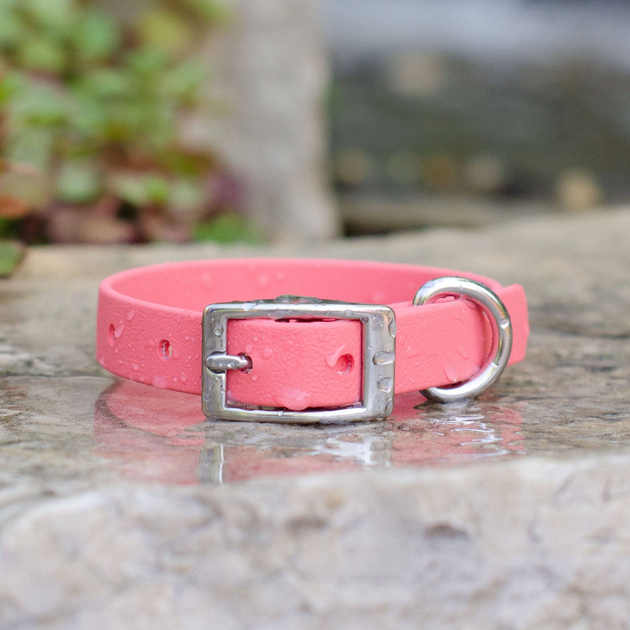Doodle Dog Town - Wholesale Pet Collar - Dog - Waterproof Biothane® Collar - Coral2