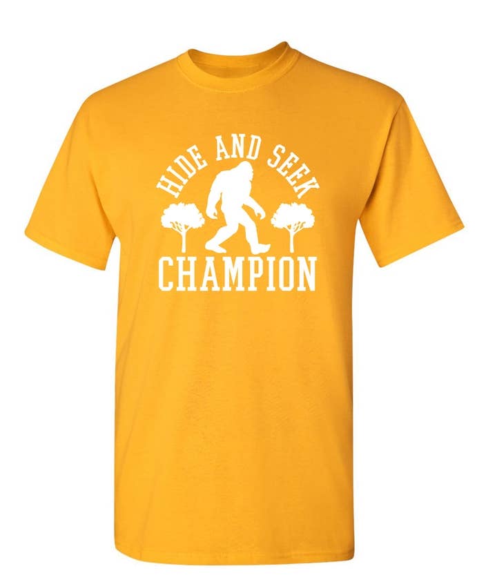 Feelin Good Tees - Wholesale Screen Printed T-Shirt - Unisex - Bigfoot - Hide And Seek Champion8